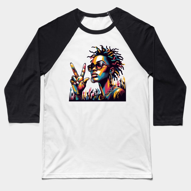 Lauryn Noelle Hill #2 Baseball T-Shirt by Review SJW Podcast